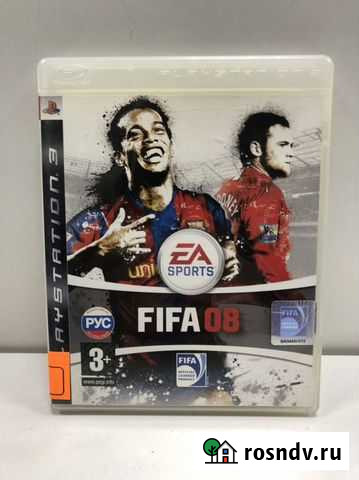 Диск fifa 08 для PS3 Рязань - изображение 1