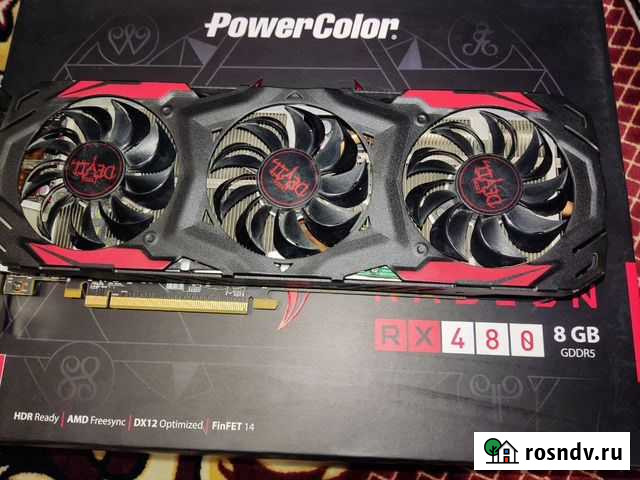 Radeon. RX - 480 8 GB Ейск - изображение 1