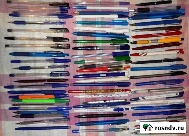 Коллекция ручек - 120 штук Омск - изображение 1