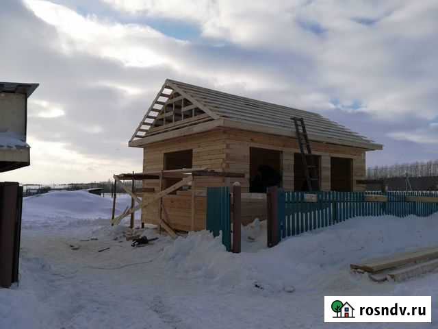 Сруб дома Новошешминск - изображение 1