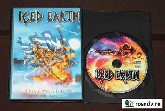 DVD Iced Earth Санкт-Петербург