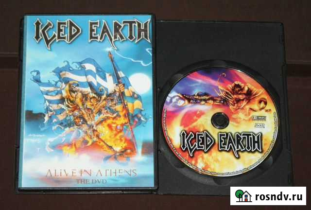 DVD Iced Earth Санкт-Петербург - изображение 1