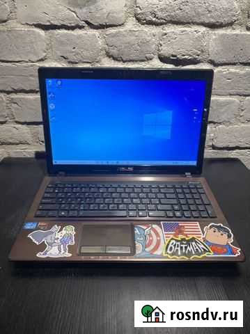 Ноутбук asus K53S 15.6/i7/8GB/SSD Мытищи - изображение 1