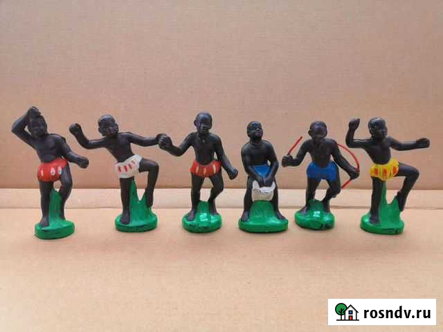 Солдатики индейцы папуасы гдр СССР Новосибирск - изображение 1