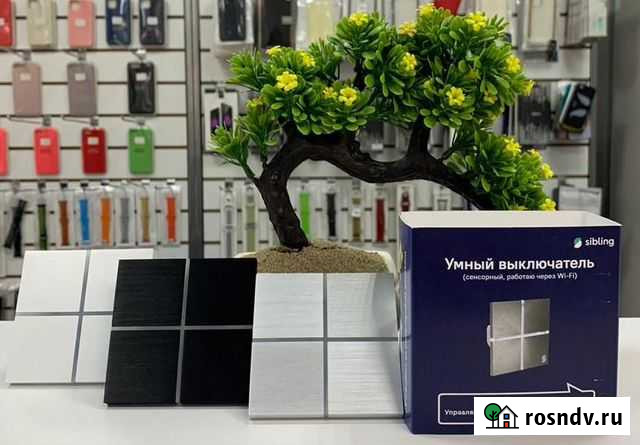 Умный люкс-выключатель на 4 клавиши Новосибирск - изображение 1