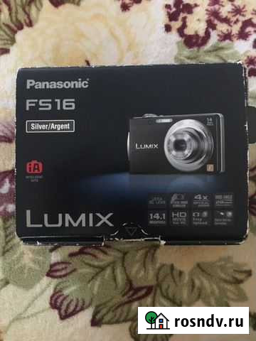 Фотоаппарат Panasonic FS16 lumix б/у Нальчик - изображение 1