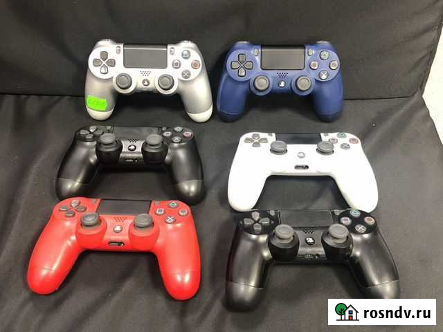 Оригинальные геймпады Sony DualShock 4 v2 Новосибирск - изображение 1