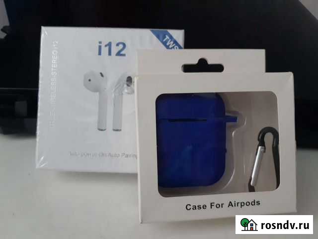 Беспроводные наушники и чехол Рязань - изображение 1