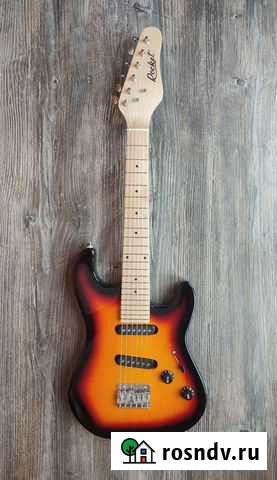 Детская электрогитара rocket st-32 sb32 Мытищи - изображение 1