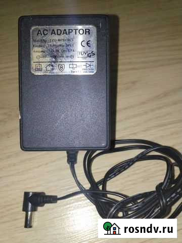 Адаптер питания постоянного тока. 7,5 В, 1,5 А Москва - изображение 1