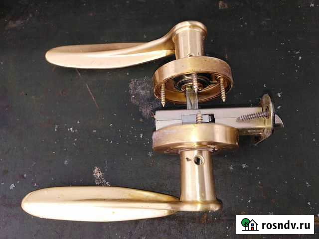 Защелка замок для межкомнатной двери. Б/у Москва - изображение 1