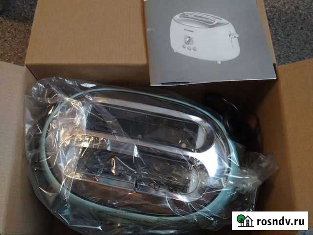 Тостер новый Хюндай светло-бирюзовый Уфа - изображение 1