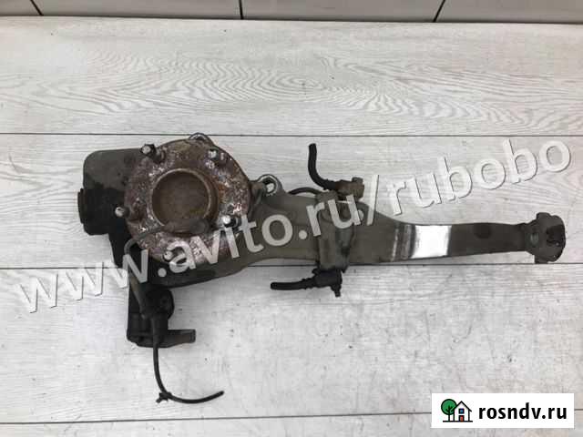 Кулак передний левый Infiniti G35 V35 VQ35DE 2002 Красногорск - изображение 1