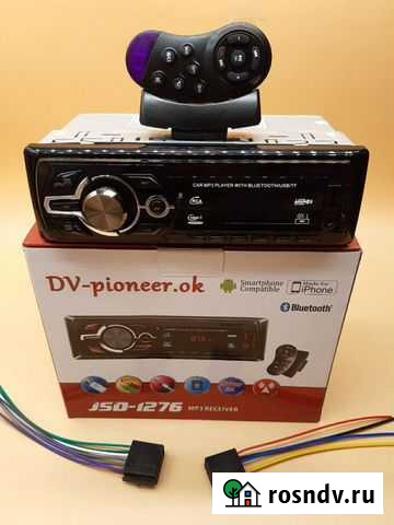 Магнитола. Блютуз, usb, aux, sd.(арт.862).Магазин Челябинск - изображение 1