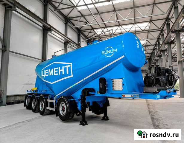 Полуприцеп цементовоз Bonum 31 куб.м, 2022 Красноярск - изображение 1