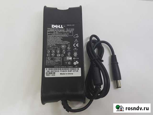 Блок питания для ноутбука Dell 19.5V3.34A (7.4X5.0 Калининград - изображение 1