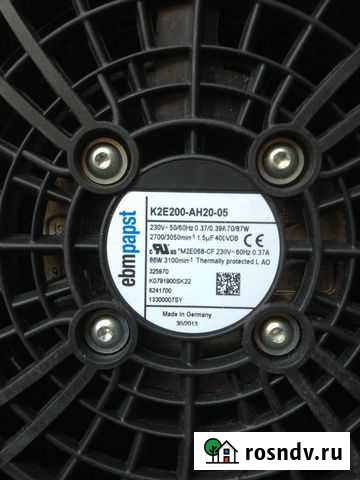 Вентилятор EBM-papst K2E200-AH20-05 K2E200AH20-05 Красноярск - изображение 1