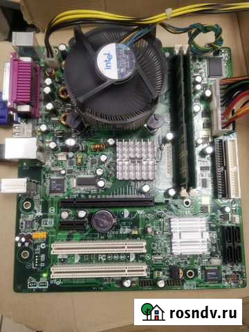 Комплекты: материнская плата, процессор, память Усть-Илимск - изображение 1