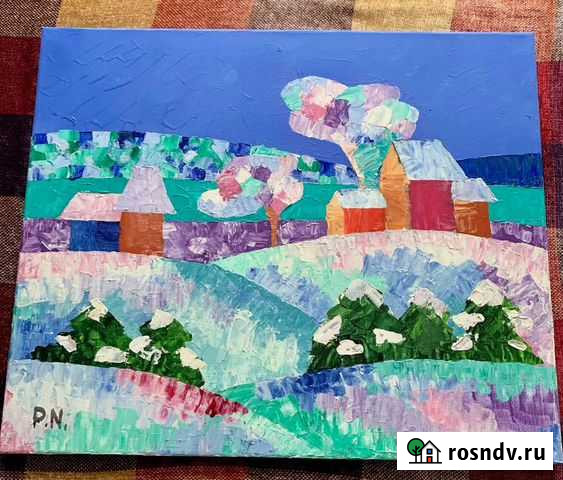 Картина «Зима» Нижний Новгород - изображение 1