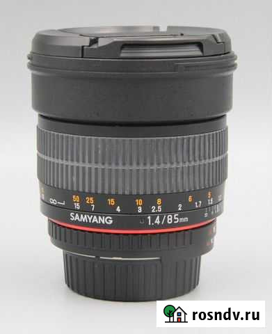 Объектив Samyang 85/1.4 AS IF Nikon (состояние 5) Санкт-Петербург - изображение 1