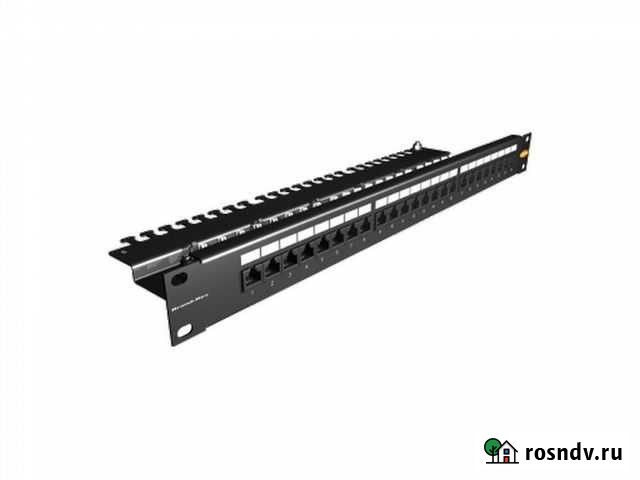 Патч-панель 19 Brand-Rex 24 порта Cat. 6 б/у отл Москва - изображение 1