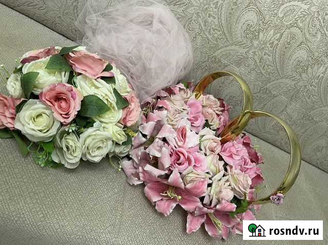 Свадебные украшения на машину Ульяновск - изображение 1