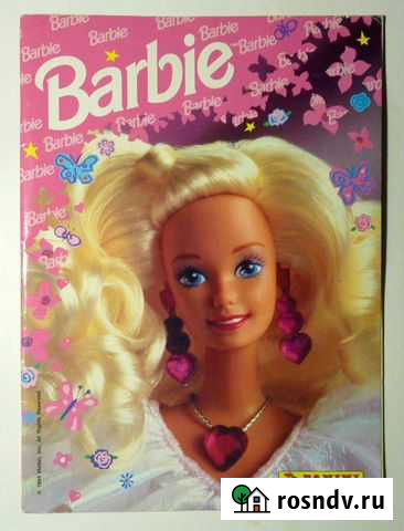 Barbie Альбом с наклейками panini 1993 год Барби Нижний Новгород - изображение 1