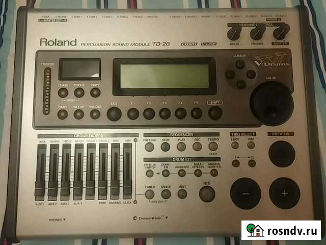 Барабанный модуль Roland TD-20 Долгопрудный - изображение 1