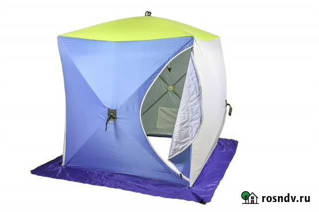 Палатка зимняя куб стэк 3 трехслойная (дышащая) Красноярск - изображение 1