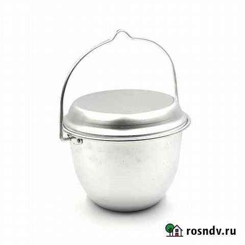 Котелок костровой конический следопыт, 4,5 л, алюм Воронеж