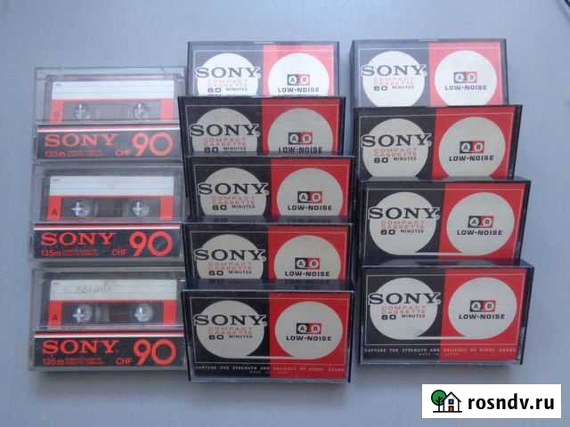 Аудиокассеты sony Рыбинск - изображение 1