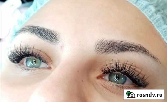 Наращивание ресниц/оформление бровей Нижневартовск - изображение 1