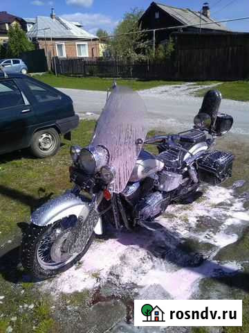 Honda shadow ace 400 2001 г.в пробег 54200км Лесной - изображение 1