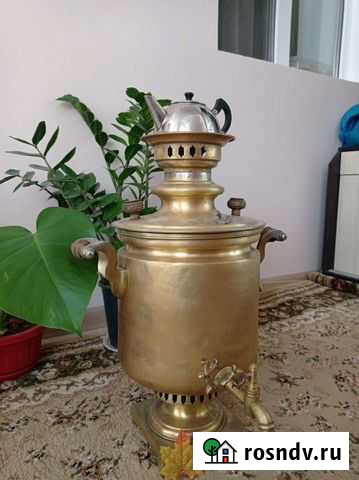 Самовар старинный Царский Буйнакск - изображение 1