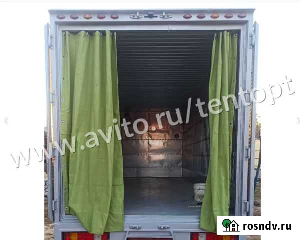 Штора в гараж брезент Чита - изображение 1