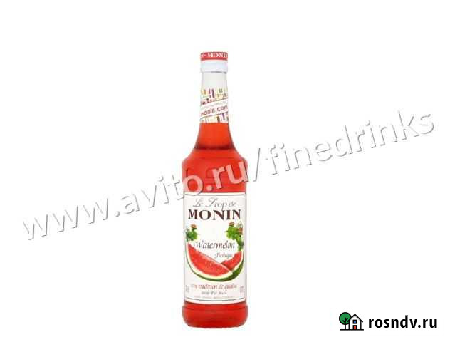 Сироп для коктейлей Арбузный Монин 1л Краснодар - изображение 1