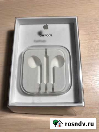 Коробка Apple earpods Москва - изображение 1