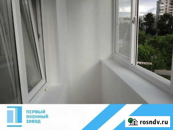 Пластиковые балконы из белого порфиля Ростов-на-Дону - изображение 1