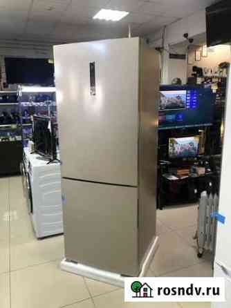 Холодильник Haier C4F744CGG новый золотой гарантия Самара