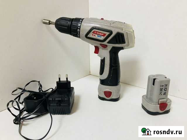 Шуруповерт зубр зда-10.8-Ли-К Оренбург - изображение 1