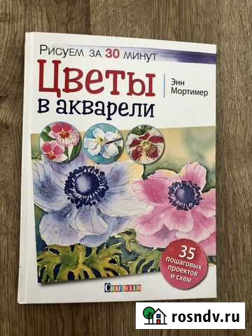 Книга по акварели Красноярск - изображение 1