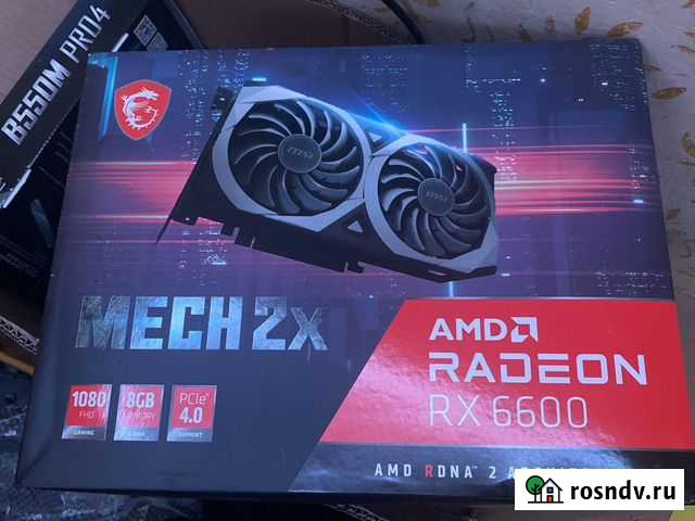 Видеокарта rx6600 Екатеринбург - изображение 1