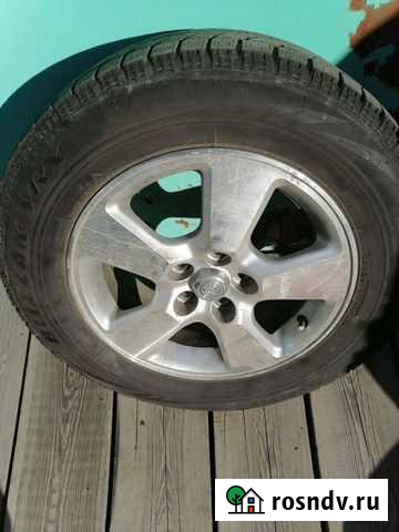 Продам комплект зимней резины с литьем Эльбан - изображение 1