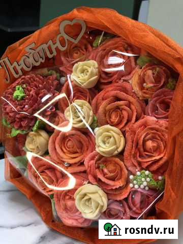 Букет из зефира ручной работы. Сладкие букеты Курск - изображение 1