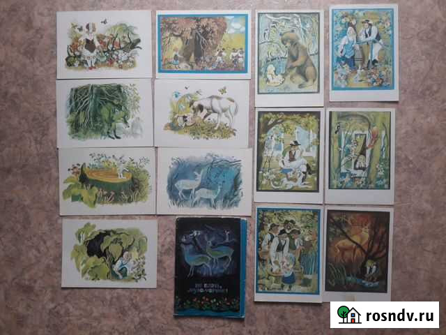 Набор открыток Не плачь, Мухоморчик Новосибирск - изображение 1