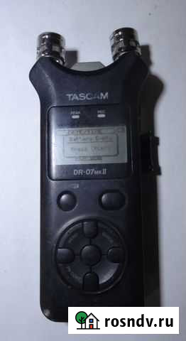 Рекордер цифровой (диктофон) Tascam DR-07mkII бу Санкт-Петербург - изображение 1