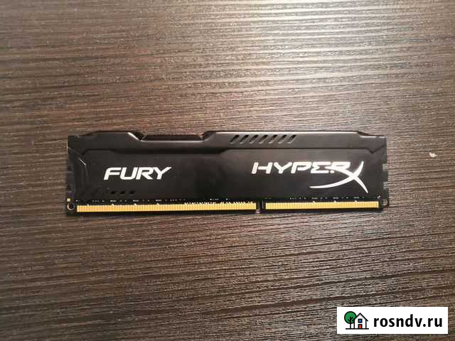 Оперативная память Kingston HyperX fury ddr3 8 gb Красноярск - изображение 1