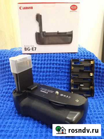 Батарейный блок оригинал для Canon 7d(BG-E7) Кирово-Чепецк - изображение 1