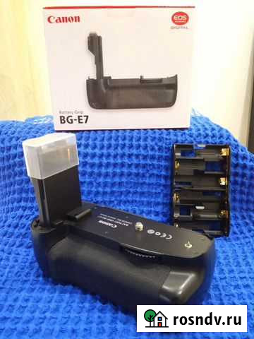 Батарейный блок оригинал для Canon 7d(BG-E7) Кирово-Чепецк - изображение 1