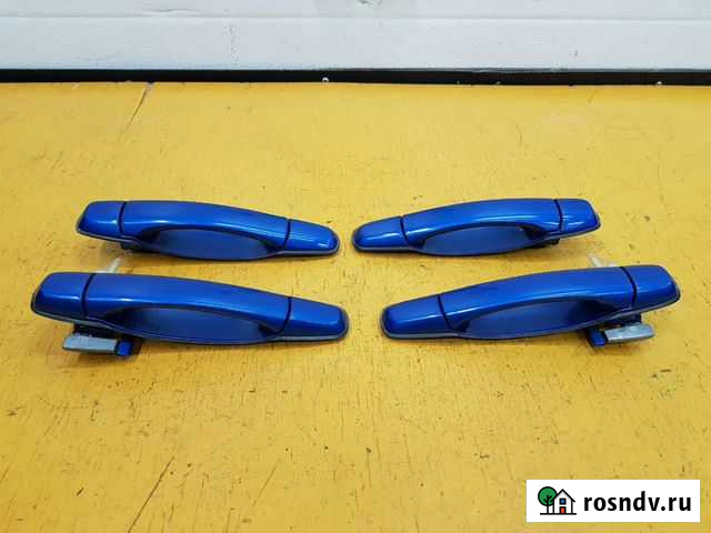 Ручки дверей комплект Subaru Forester, SG5, EJ20 Хабаровск - изображение 1